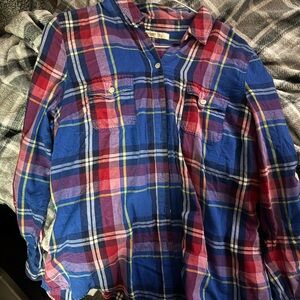 Old Navy Multicolor Plaid Shirt